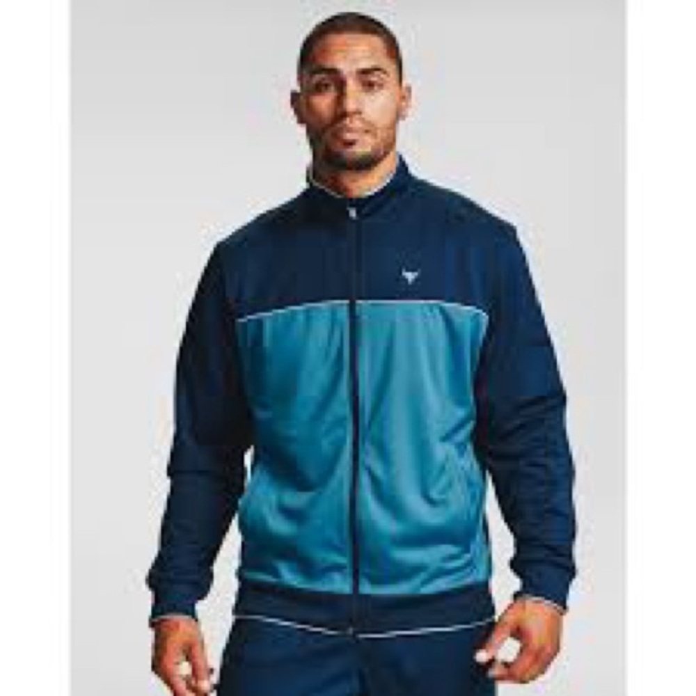 Skechers Blockcolor Navy Blue Zip Jacket Size Small